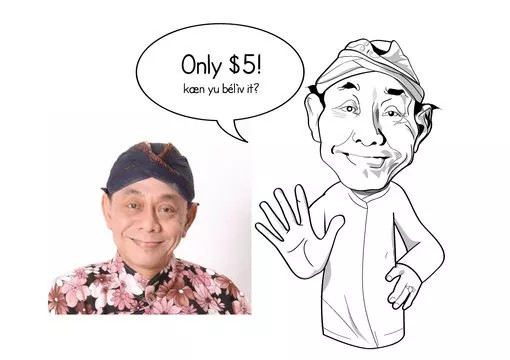 Get a caricature drawing of yourself - Funniest gigs on Fiverr