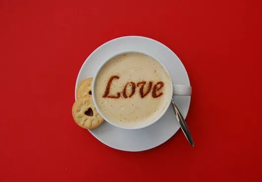 message in a cup of cappuccino fiverr 