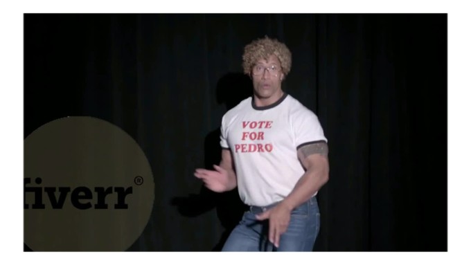 Message from the Rock - funniest gigs on fiverr