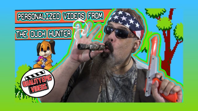 message from wacky duck hunter nintendo fiverr