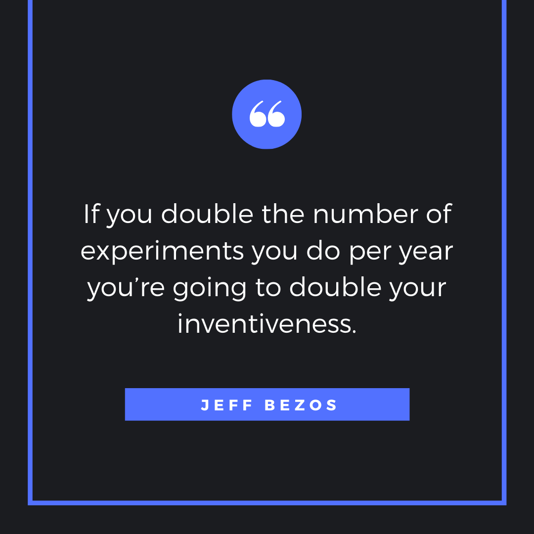 Quote by Jeff Bezos - 50 Inspirational Quotes by highly successful entrepreneurs - Huntlancer | On the hunt for freelance talent