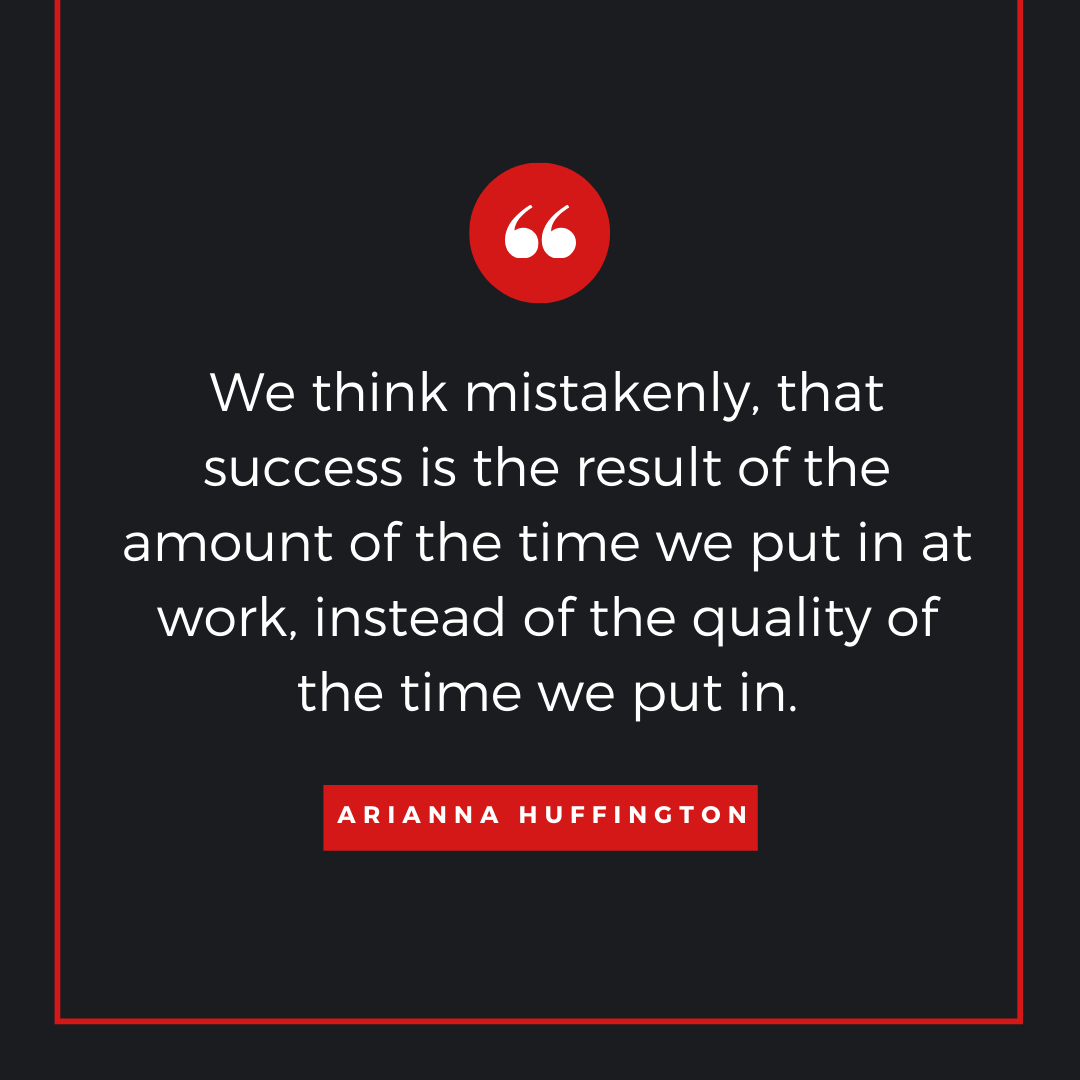 Quote by Arianna Huffington - 50 Inspirational Quotes by highly successful entrepreneurs - Huntlancer | On the hunt for freelance talent 