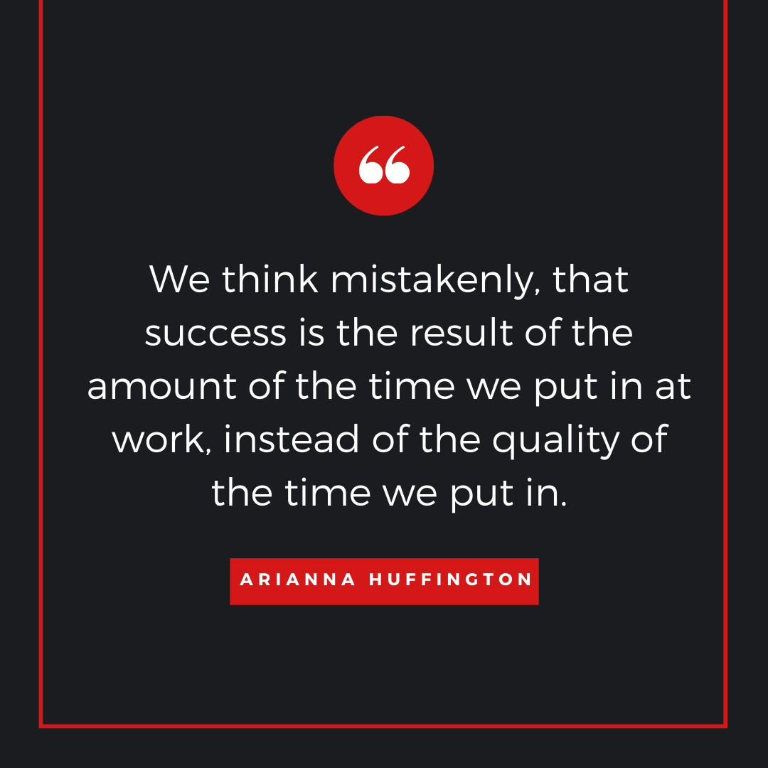 Quote by Arianna Huffington - 50 Inspirational Quotes by highly successful entrepreneurs - Huntlancer | On the hunt for freelance talent