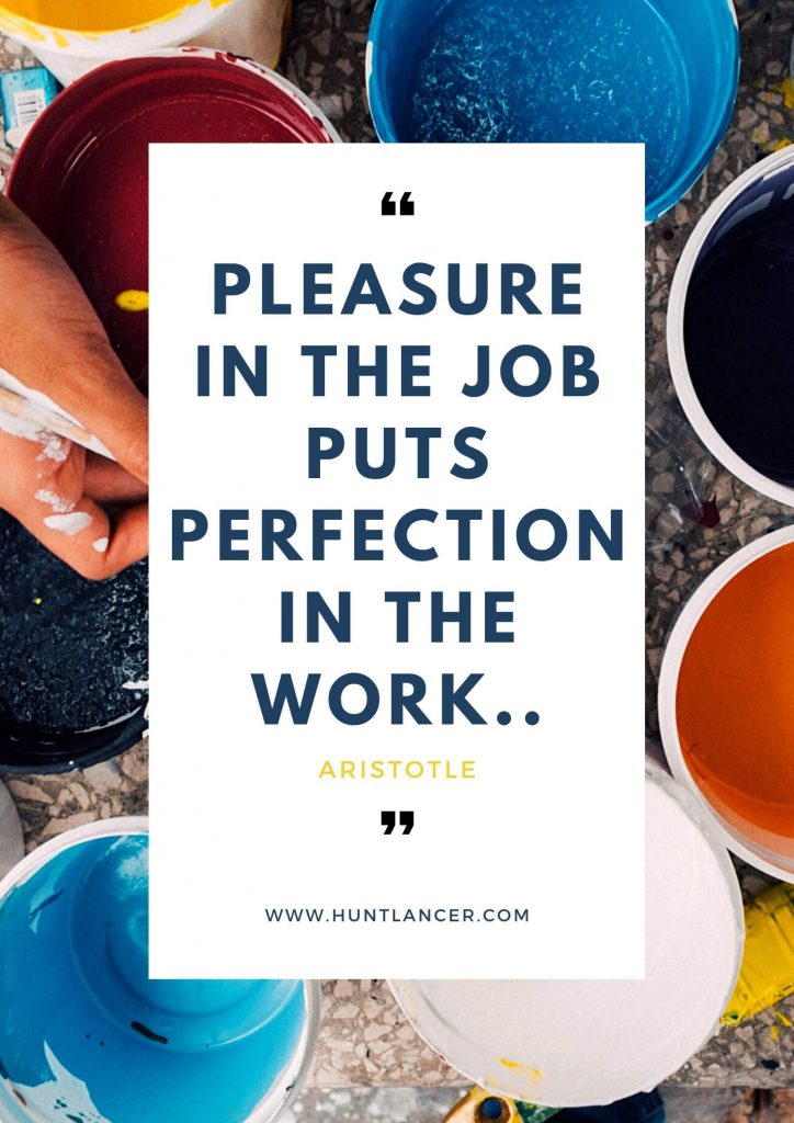 Aristotle - 50 Motivational Quotes for Freelancers and Entrepreneurs | Huntlancer - On the hunt for freelance talent