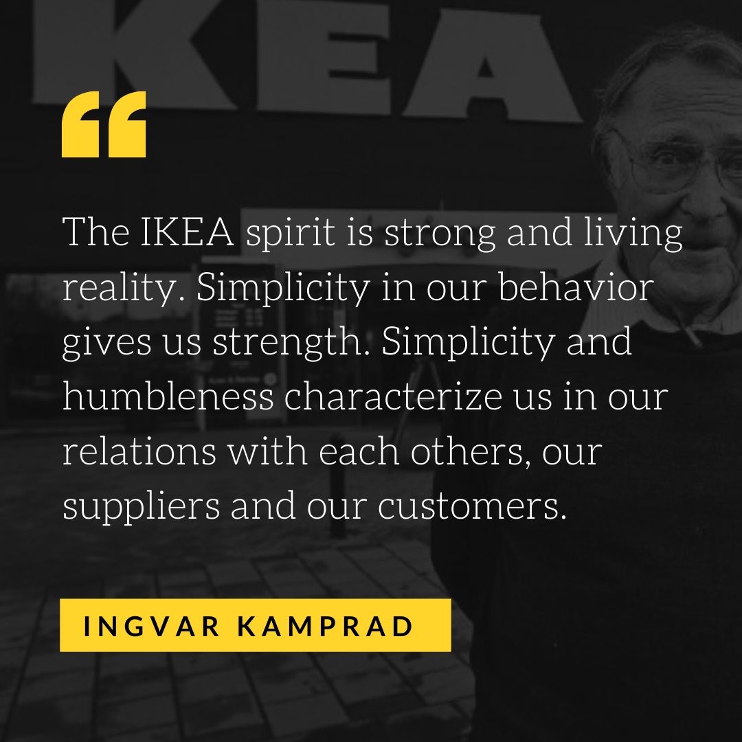 Quote by Ingvar Kamprad - 50 Inspirational Quotes by highly successful entrepreneurs - Huntlancer | On the hunt for freelance talent 