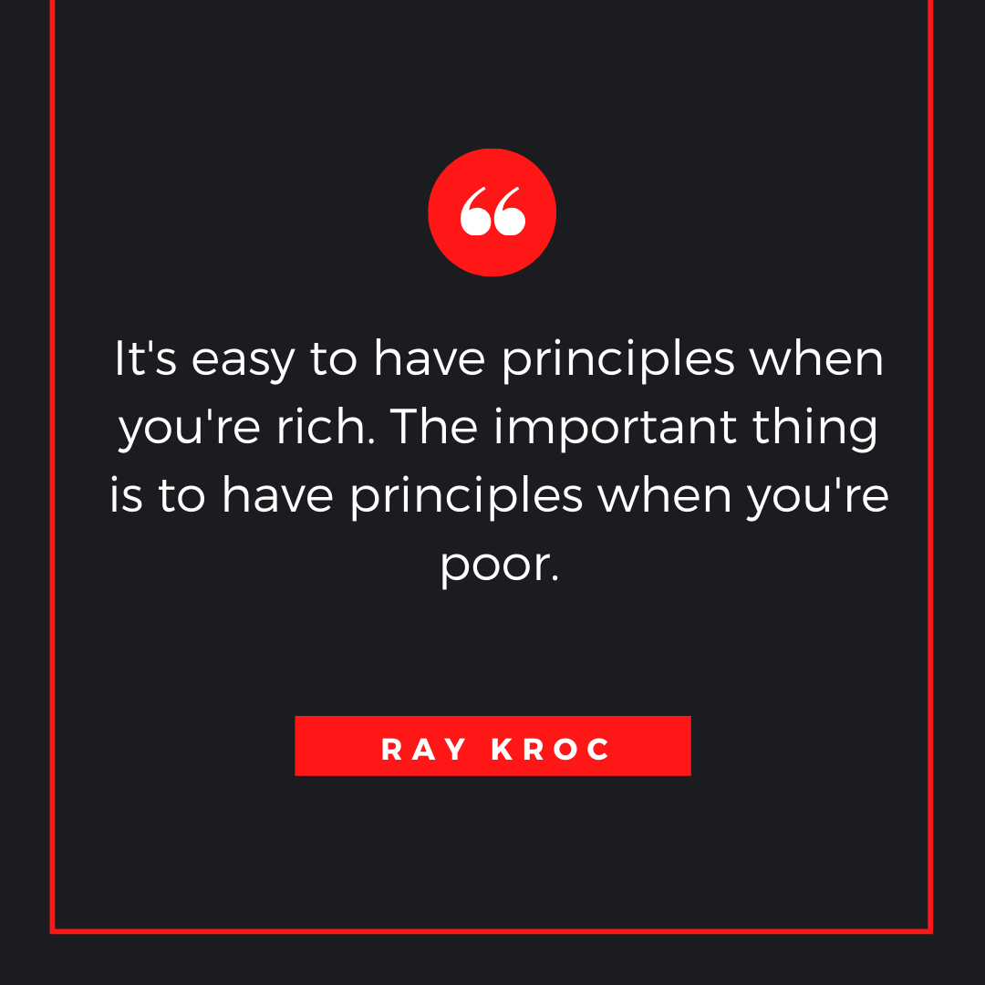 Quote by Ray Kroc - 50 Inspirational Quotes by highly successful entrepreneurs - Huntlancer | On the hunt for freelance talent