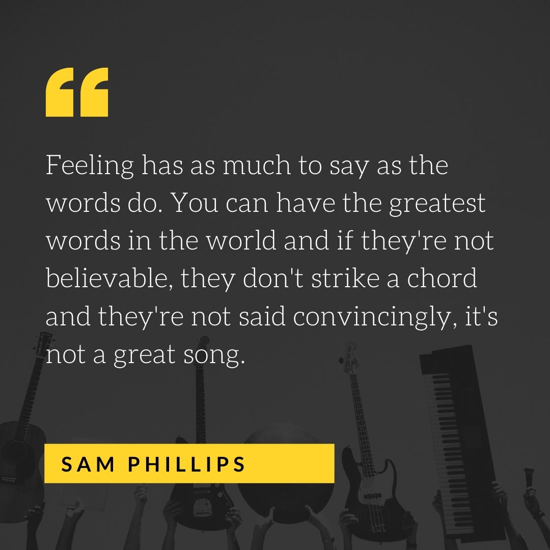 Quote by Sam Phillips - 50 Inspirational Quotes by highly successful entrepreneurs - Huntlancer | On the hunt for freelance talent