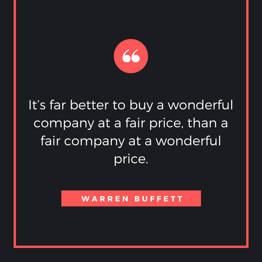 Quote by Warren Buffett - 50 Inspirational Quotes by highly successful entrepreneurs - Huntlancer | On the hunt for freelance talent 