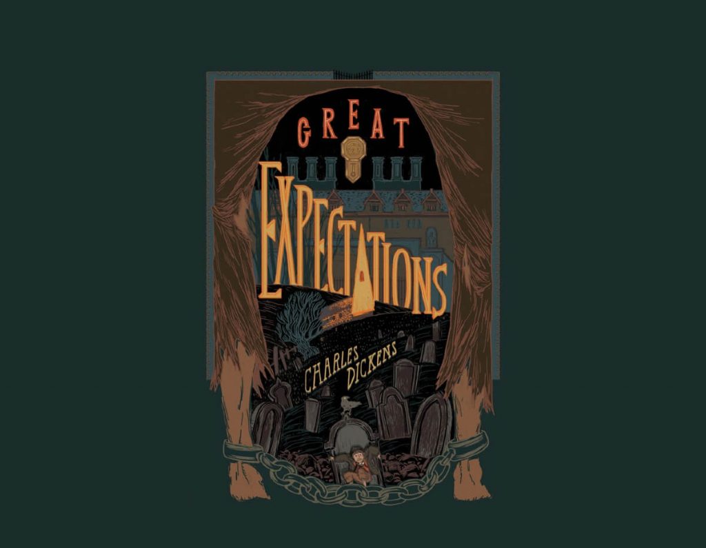 Great Expectations by Charles Dickens Book Cover Art Huntlancer - On the hunt for freelance talent