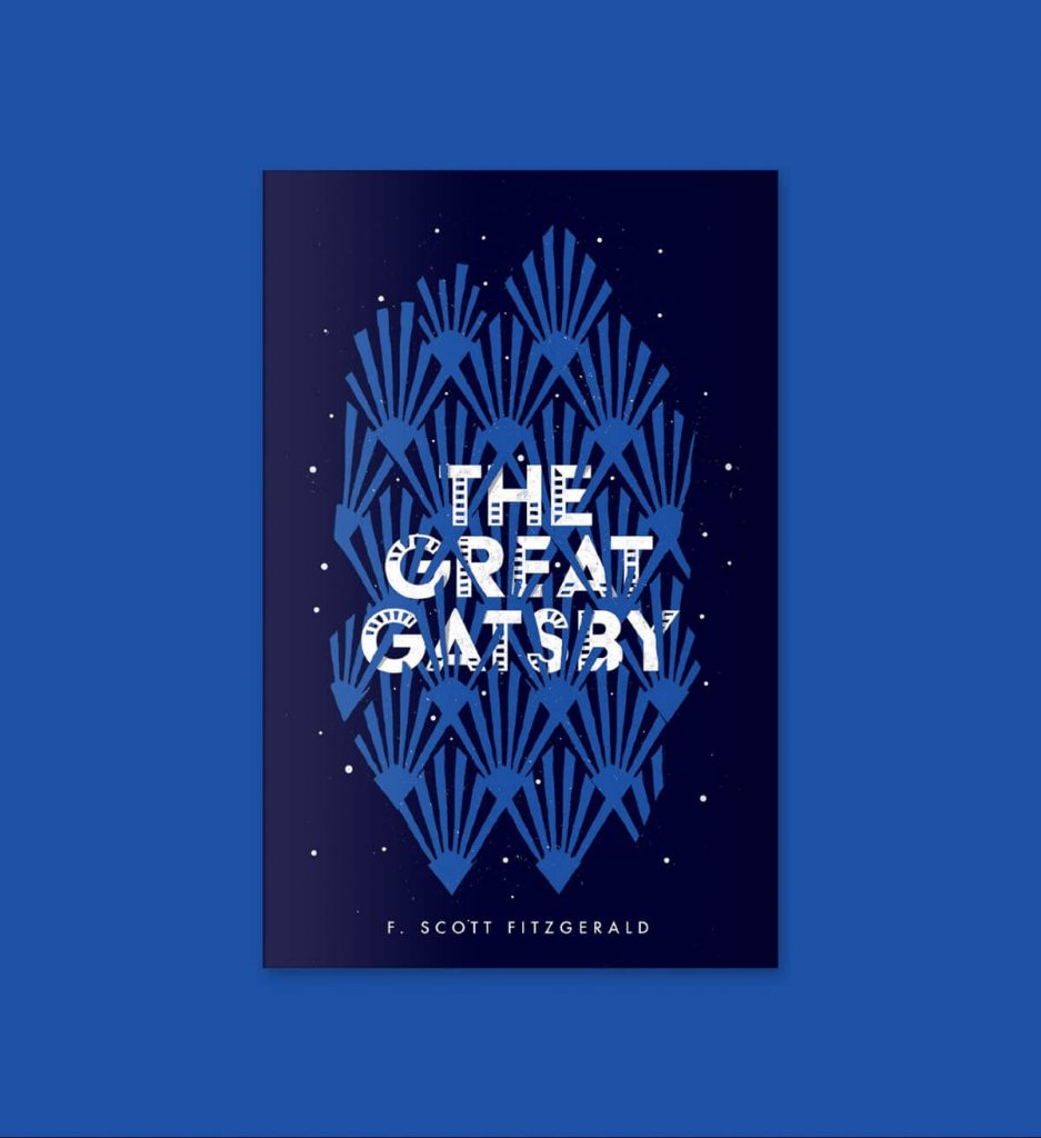 The Great Gatsby by F. Scott Fitzgerald | Book cover design by Jose Berrio, USA | 20 Inspiring Book Cover Designs of Great Classics by Artists on Behance