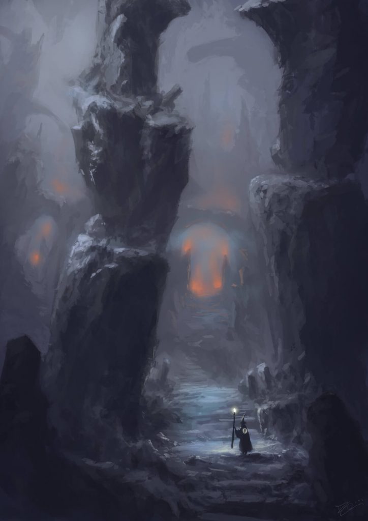 Moria by Federico Cimini, Italy | The Lord of The Rings Fan Art Collection 2020