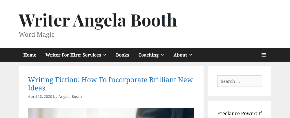 Writer Angela Booth on 25 Essential blogs for freelancers in 2020 by Huntlancer