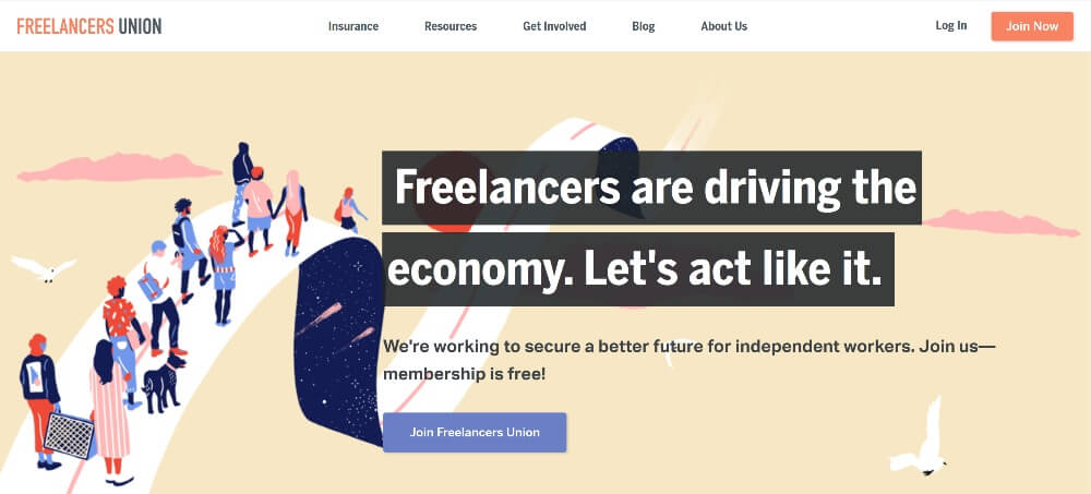 Freelancers Union on 25 Essential blogs for freelancers in 2023 by Huntlancer