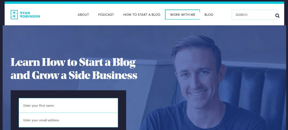 Ryan Robinson on 25 Essential blogs for freelancers in 2020 by Huntlancer