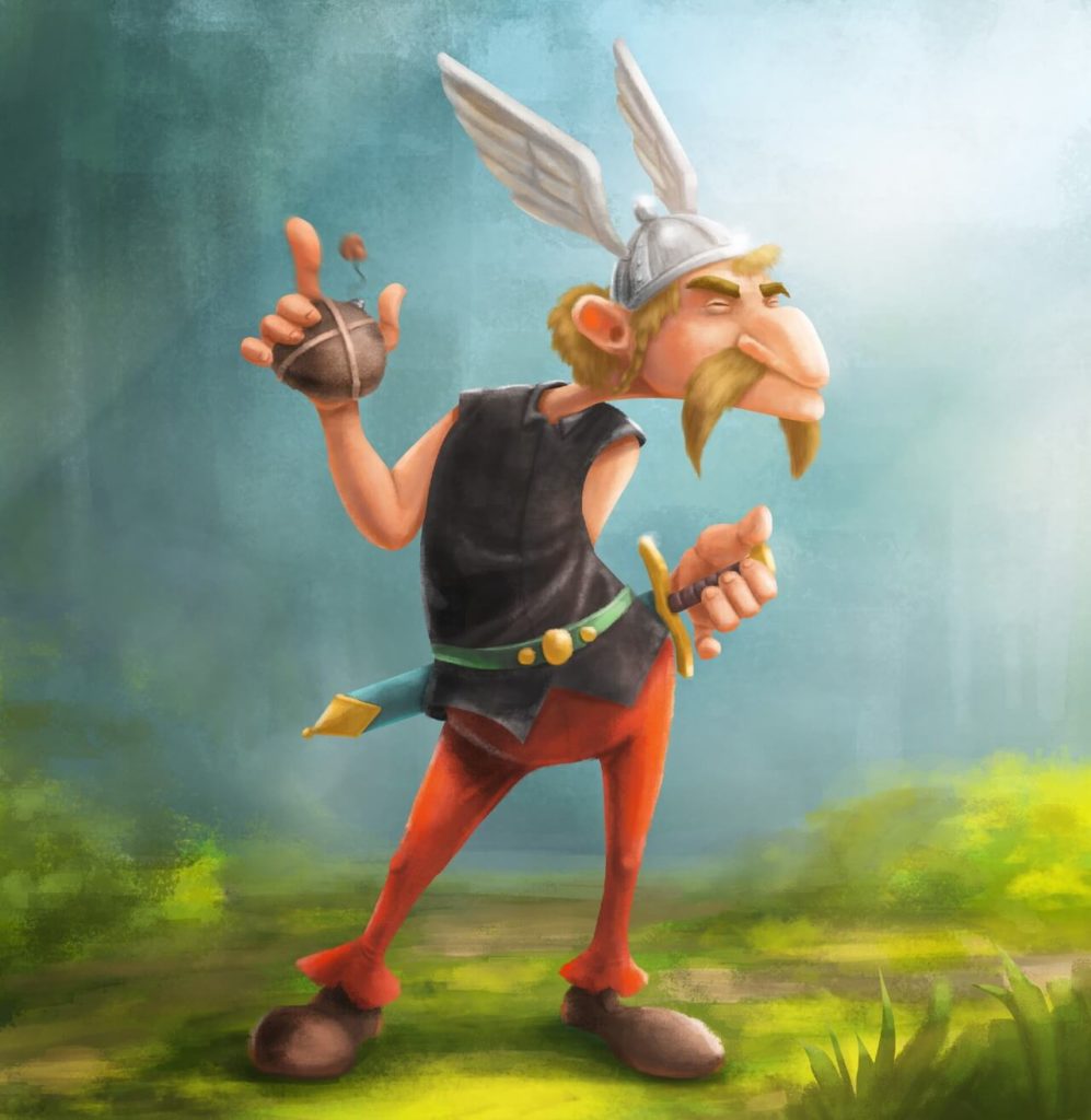 Asterix by Sebastian Meinecke, Canada