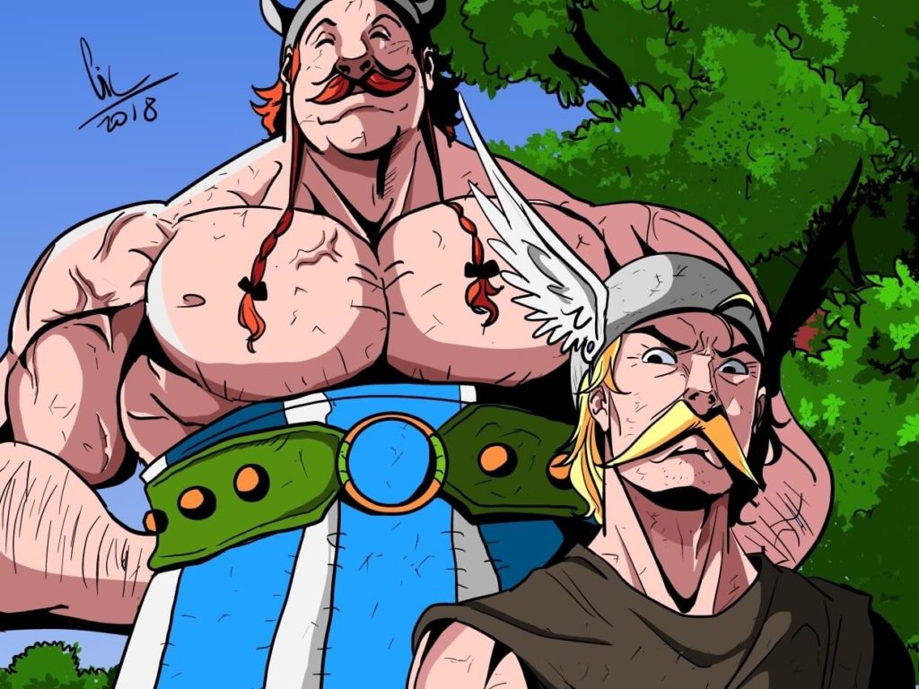 Asterix the Gaul by Gil Amorim on Huntlancer