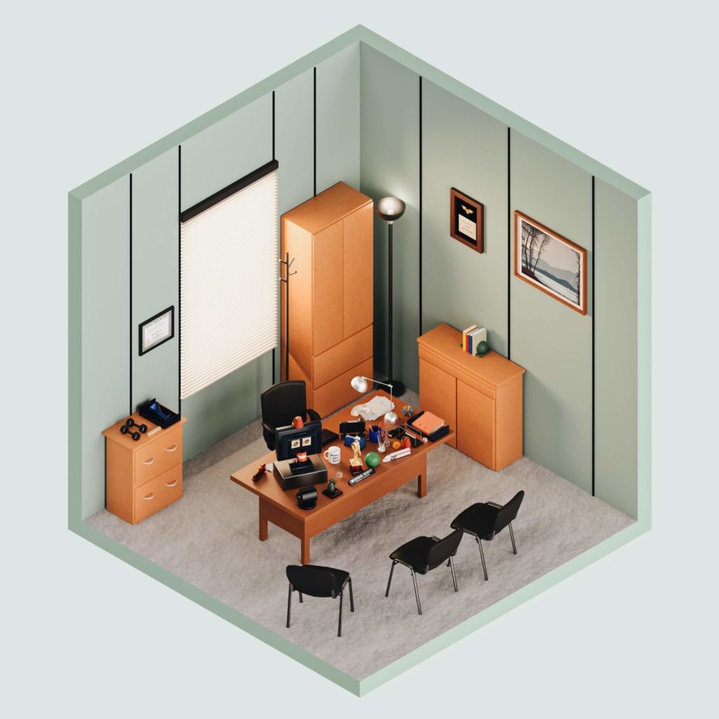 The Rooms Project on Huntlancer | Michael Scott's Office