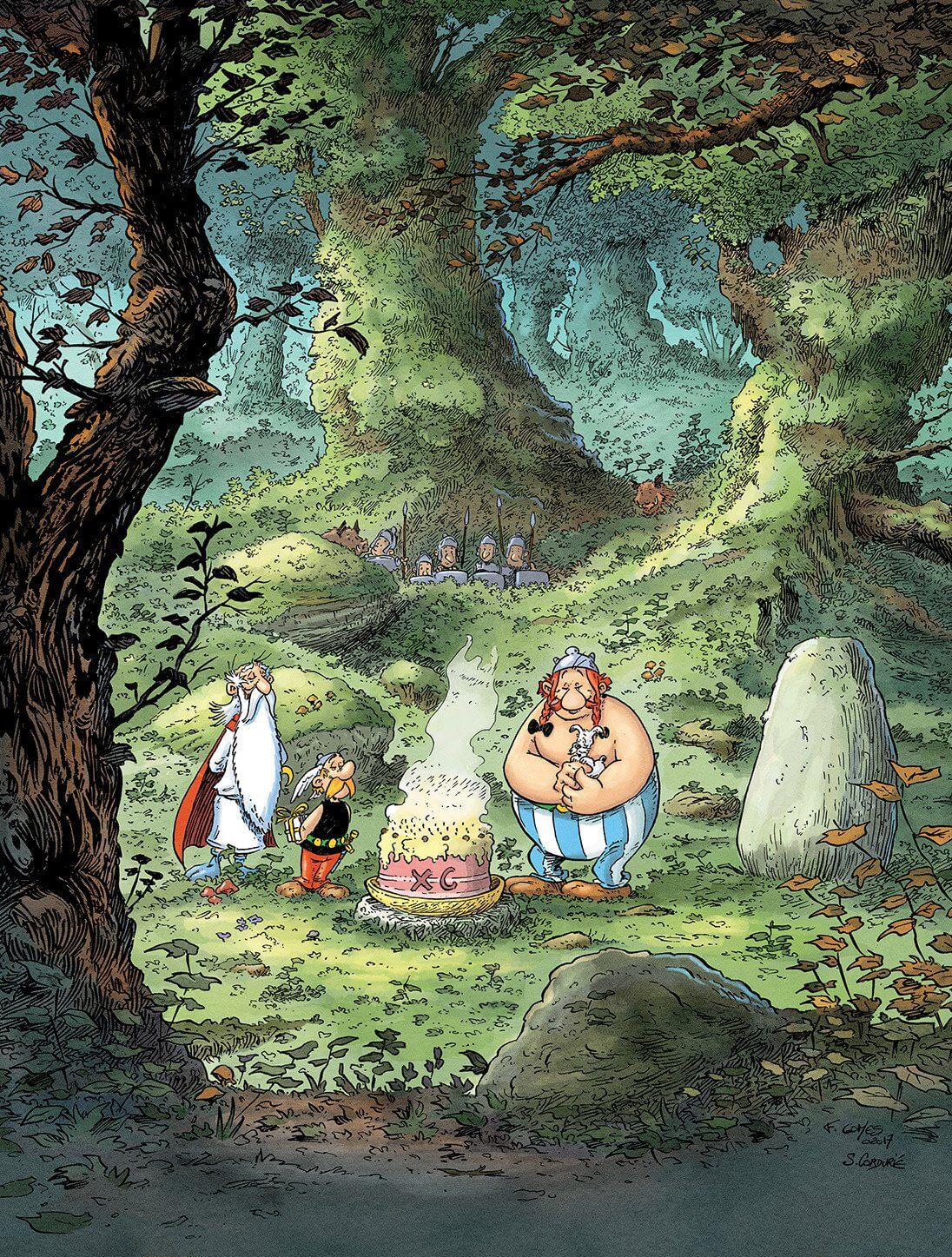 Albert Uderzo Anniversary by Francois Gomes, France