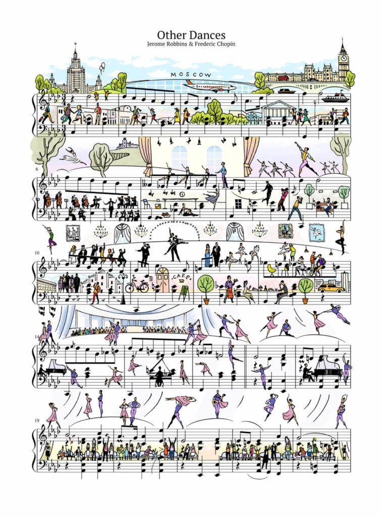 Sheet Music Art in Detail by Russian Studio 'People Too' - Other Dances