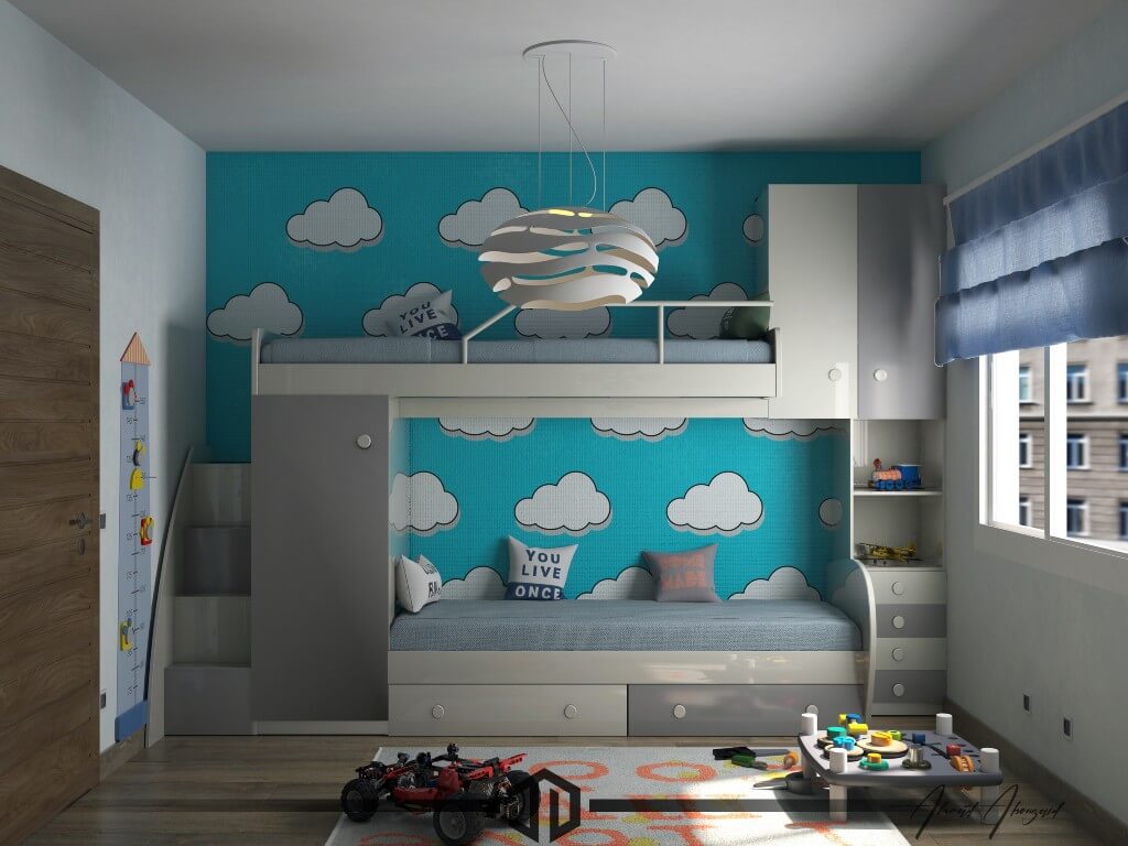 Ahmad AbouZaid, Egypt | Freelance Interior Designers: 24 Fun and Stylish Children Room Decor Ideas