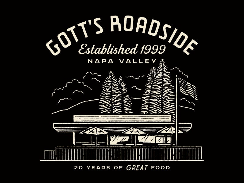 Alana Louise, USA - Gott's Roadside Logo Napa Valley | Creative Logo Designers to Hire Online in 2023