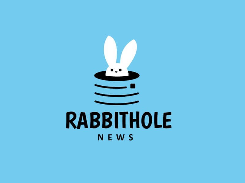 Badr Edd, Morocco - Rabbithole News Logo | Creative Logo Designers to Hire Online in 2023