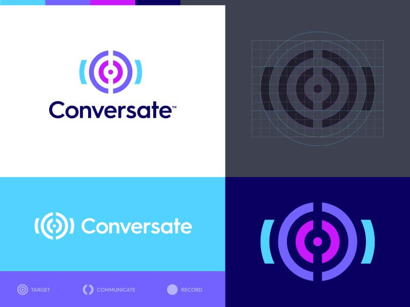 Jeroen van Eerden, Netherlands - Conversate Logo | Creative Logo Designers to Hire Online in 2023