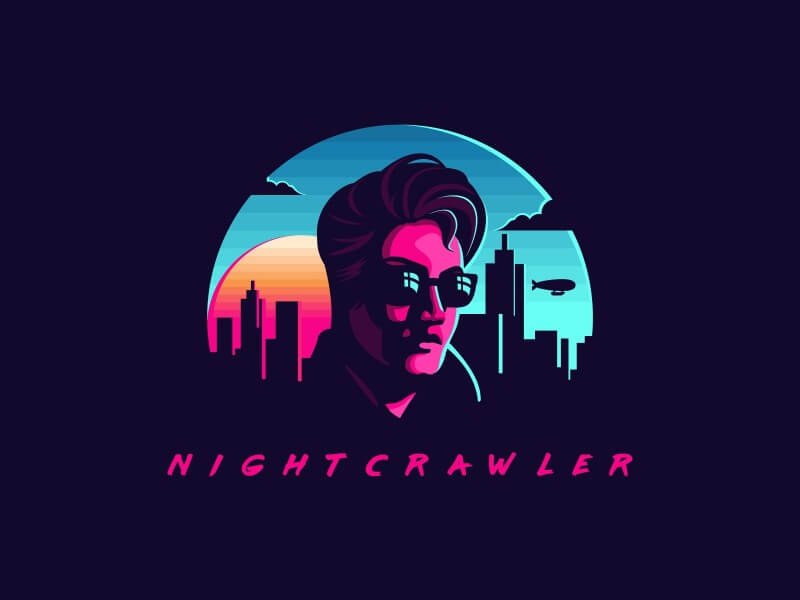 Jetmir Lubonja, Albania - Nightcrawler Logo Fanart | Creative Logo Designers to Hire Online in 2023