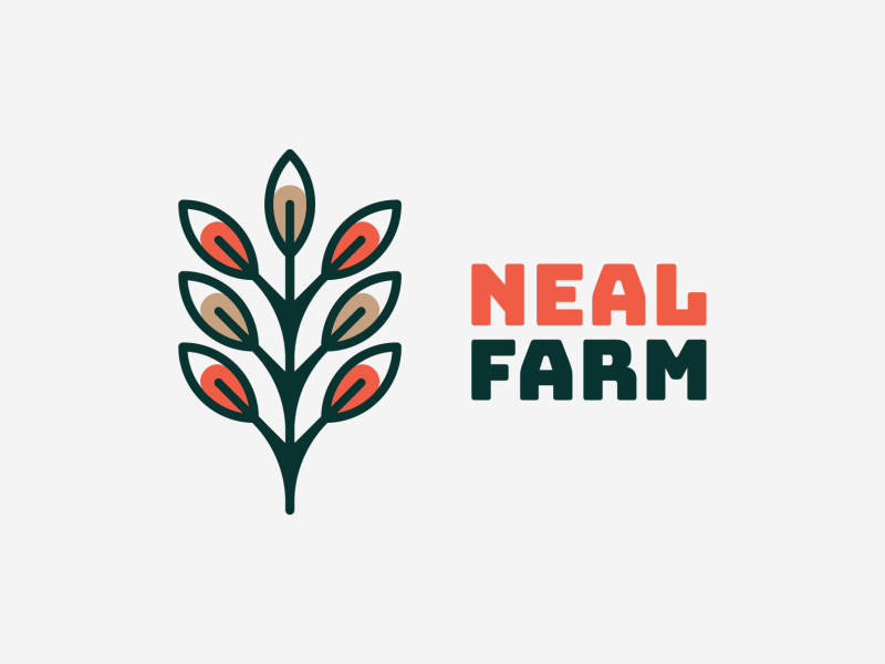 Nour Oumousse, Morocco - Neal Farm Logo Symbol | Creative Logo Designers to Hire Online in 2023