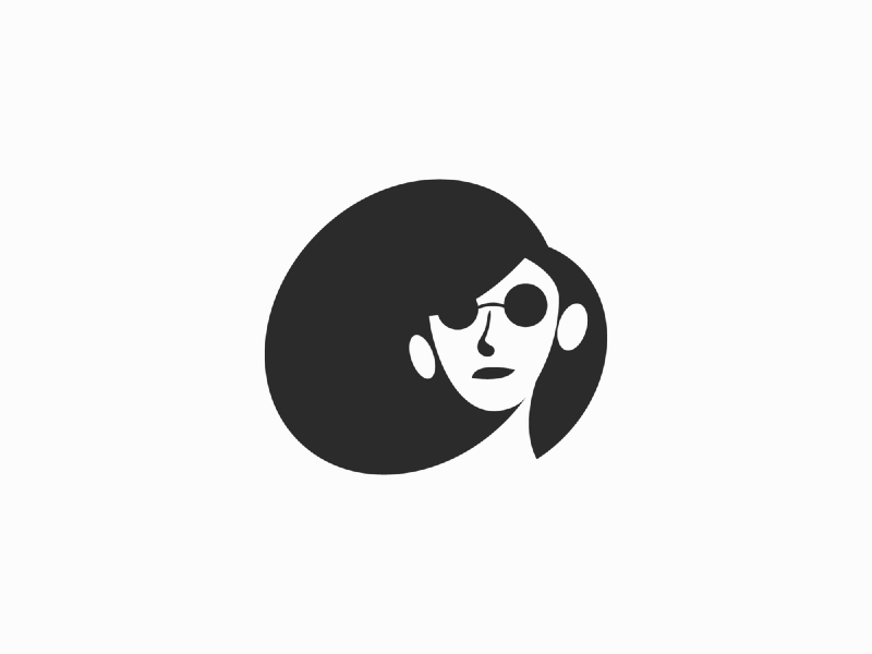 Nour Oumousse, Morocco - Woman Face Logo Symbol | Creative Logo Designers to Hire Online in 2023
