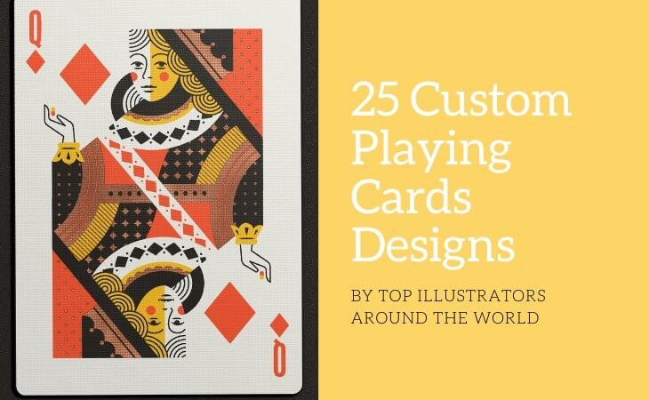 25 Custom Playing Cards Designs by Top Illustrators Around the World
