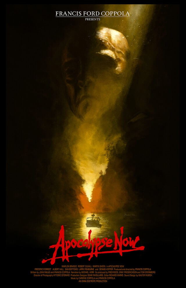 Iconic Movie Poster Remakes: Apocalypse Now (1979) Poster by Ignacio RC, Spain