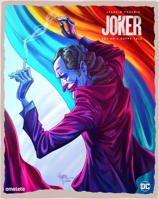 Iconic Movie Poster Remakes: Joker (2019) Movie Poster by Ryan Smallman