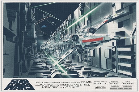 Iconic Movie Poster Remakes: Star Wars Trilogy (1977 – 1983) Alternate Poster by Nicolas Alejandro Barbera, Argentina