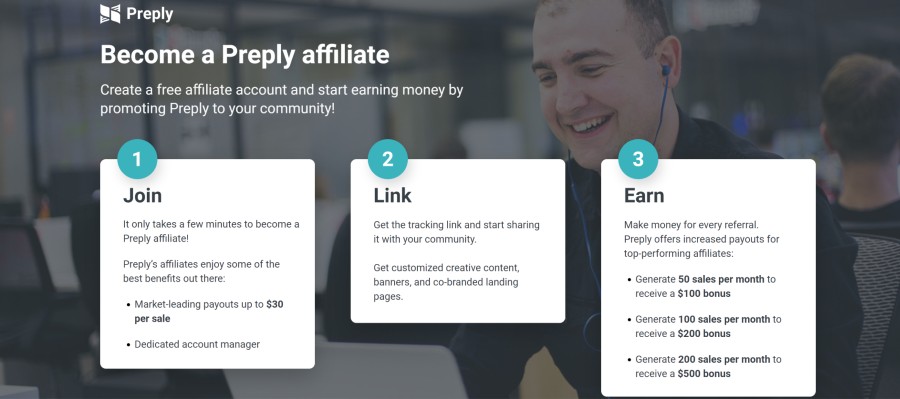 Preply Affiliate Program on 25 Best Gig Economy App Affiliate Programs for 2021 by Huntlancer