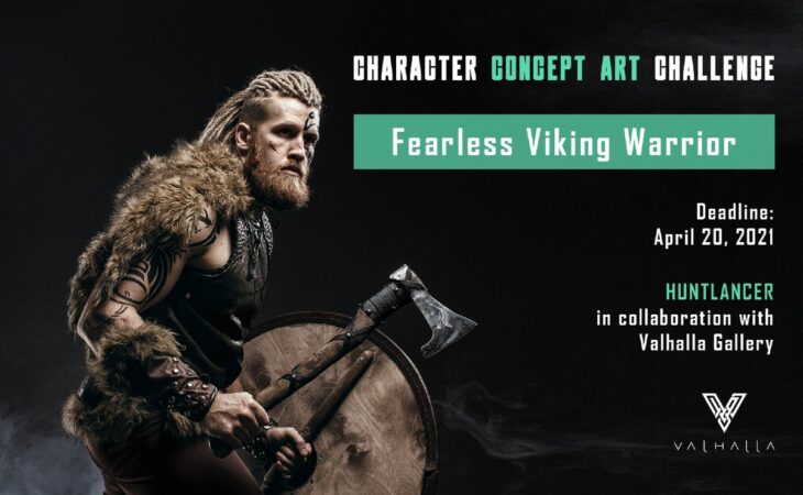 Character Concept Art Challenge: The Fearless Viking Warrior