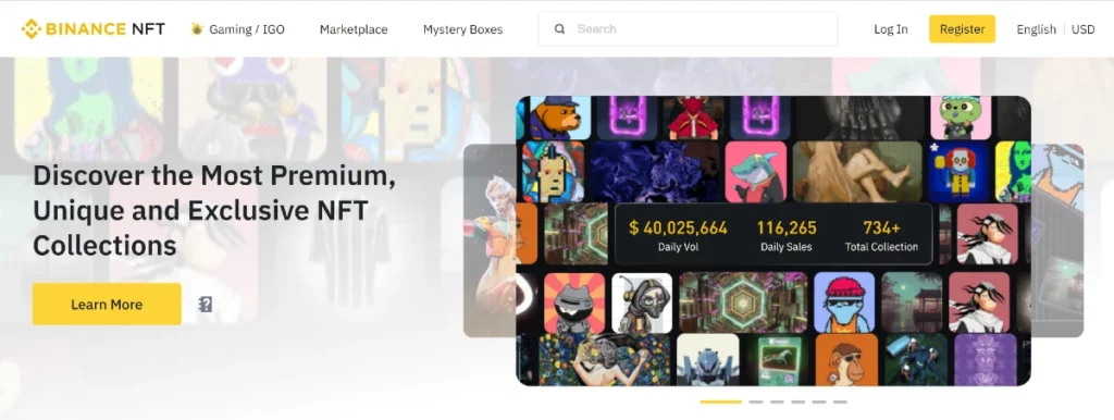 Best NFT Marketplaces to sell your Artworks - Binance NFT