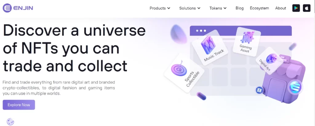 Emerging NFT Marketplaces to sell your Artworks - Enjin Marketplace