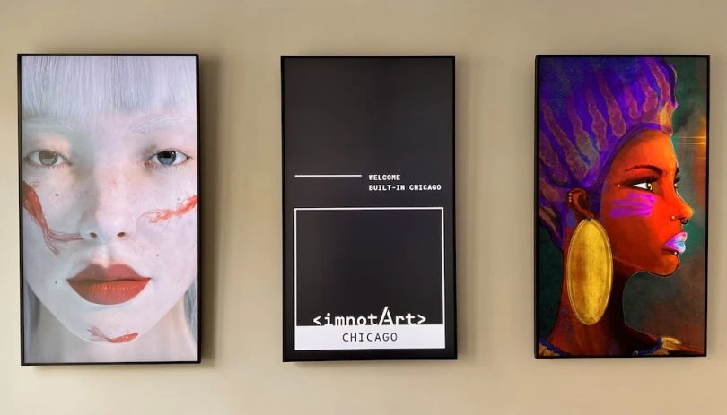 imnotArt Chicago - Physical NFT Art Galleries Looking for New Artists 