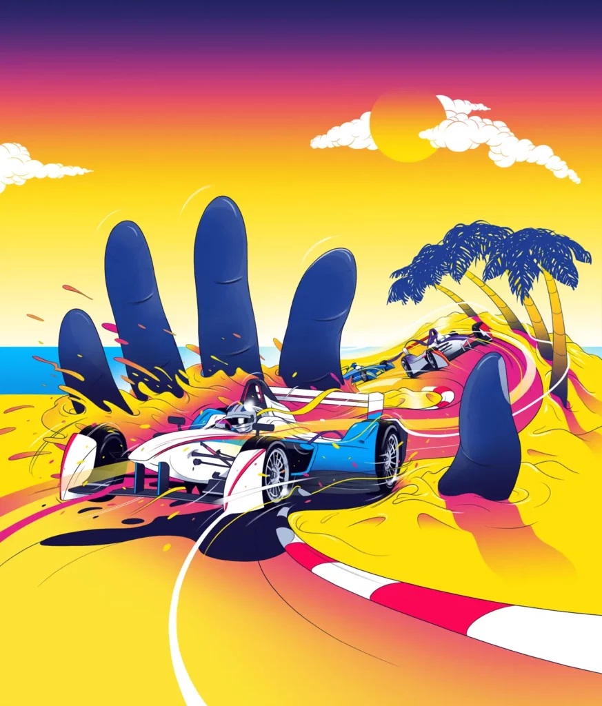 F1 Illustration by Andrew Archer