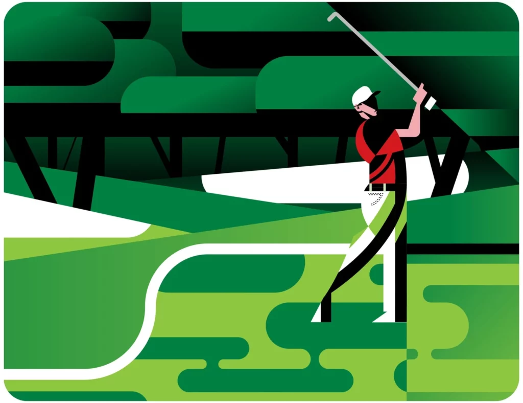 Golf Illustration by Christopher Smith