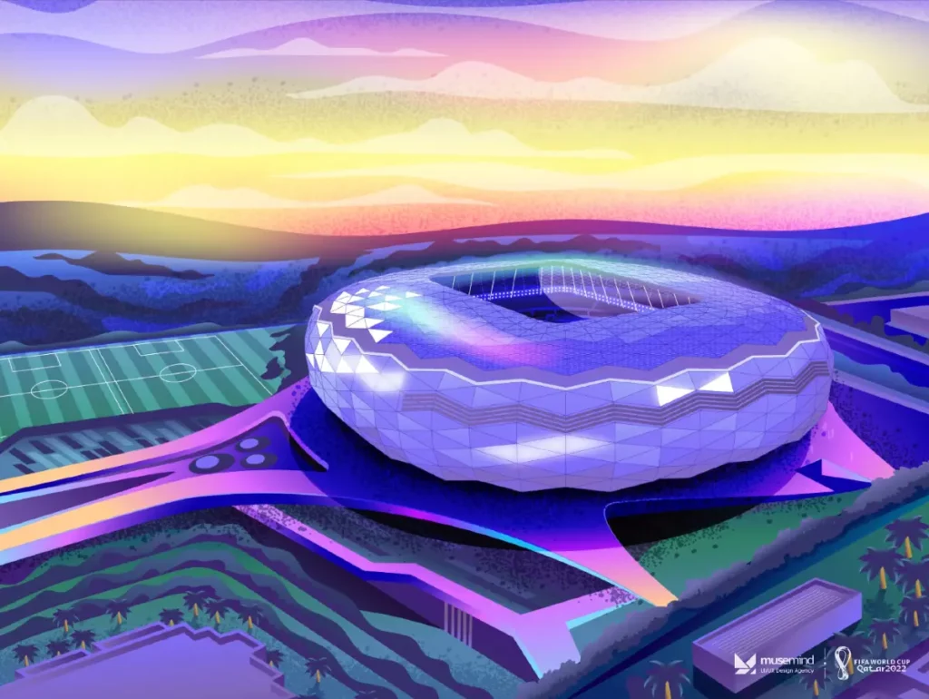 Stadium Sport Illustration by Musemind