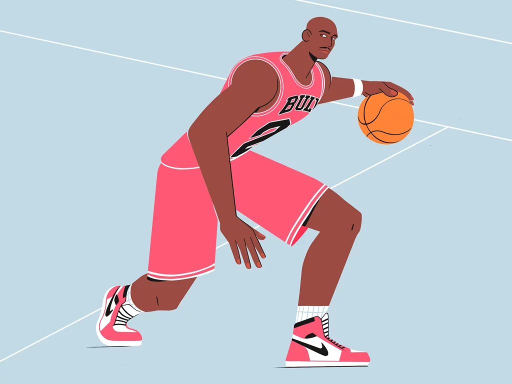 Basket Illustration by Julien Laureau