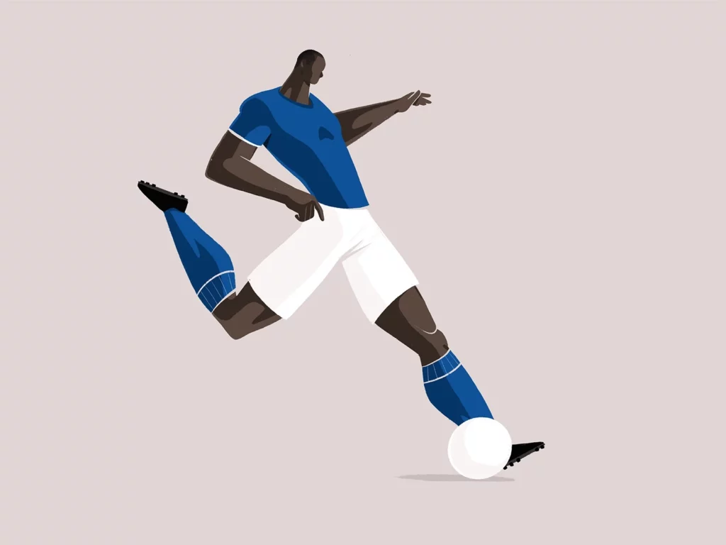 Football Illustration by Julien Laureau