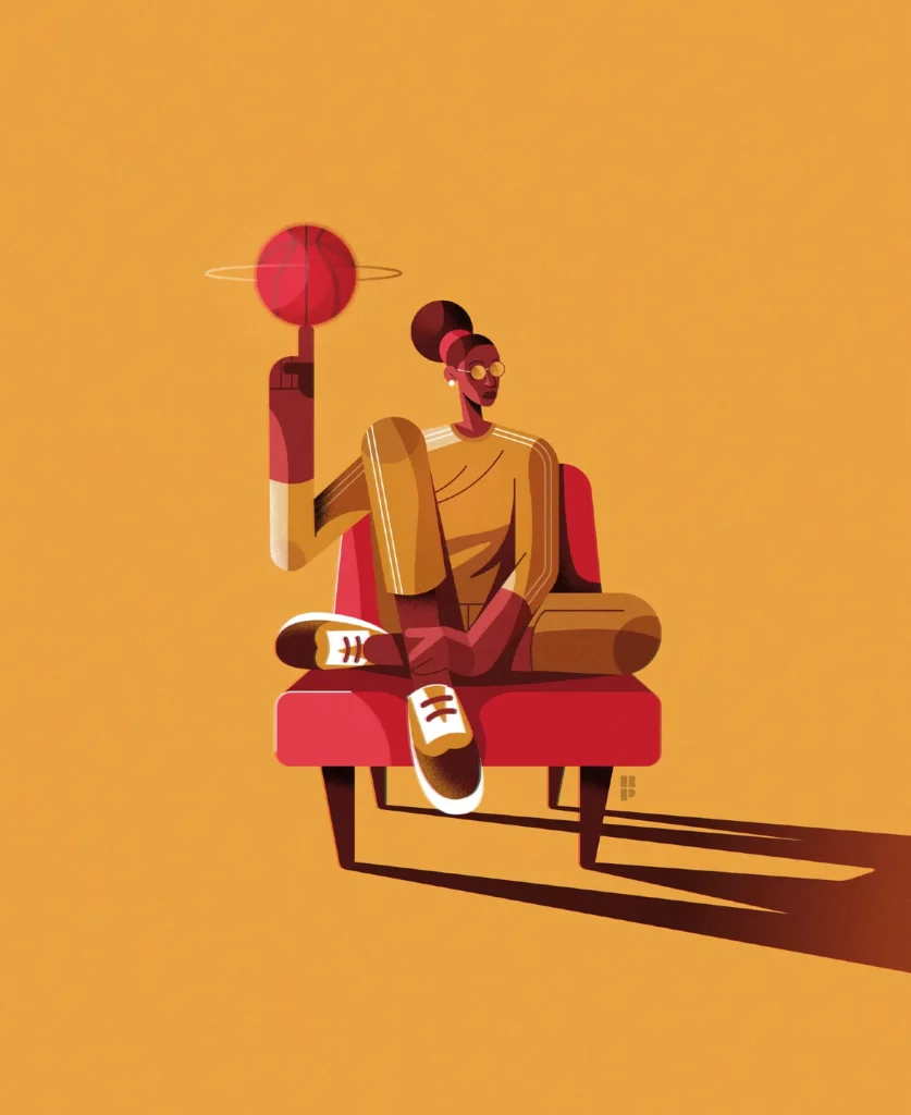 Basket Illustration by Ricardo Polo