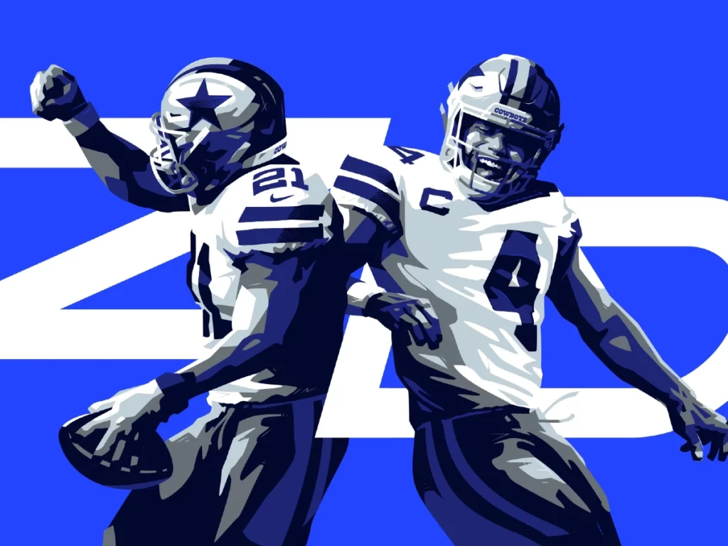 American Football Illustration by Dlanid