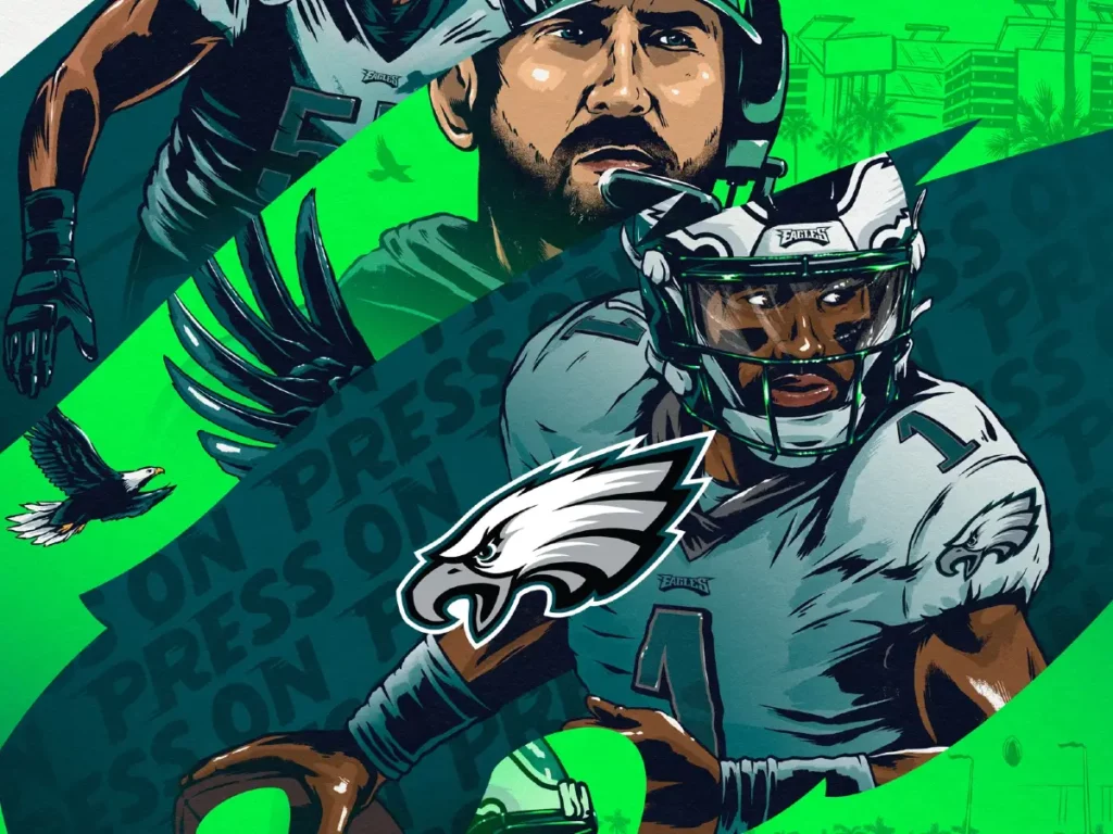 American Football Illustration by Ryan Lynn