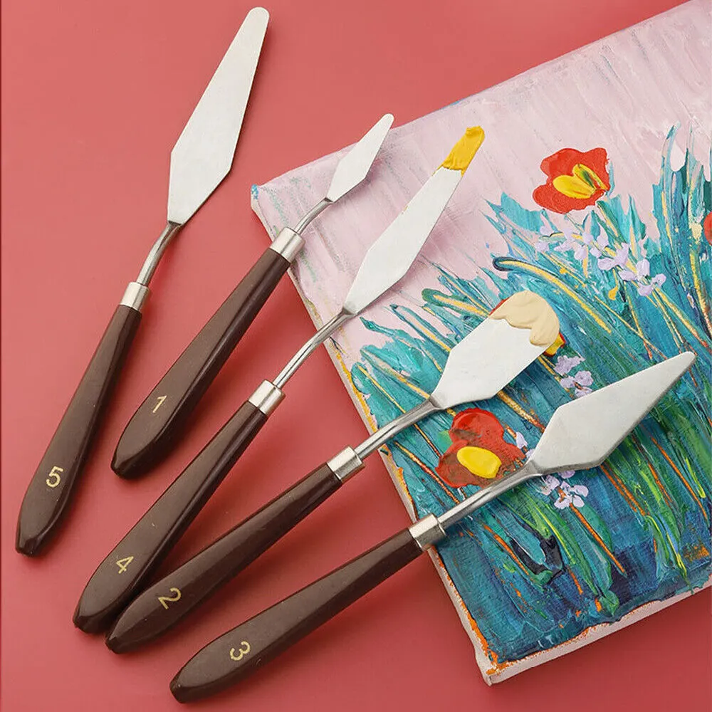 Stainless Steel Palette knives - Essential Art Supplies every artist needs in their studio