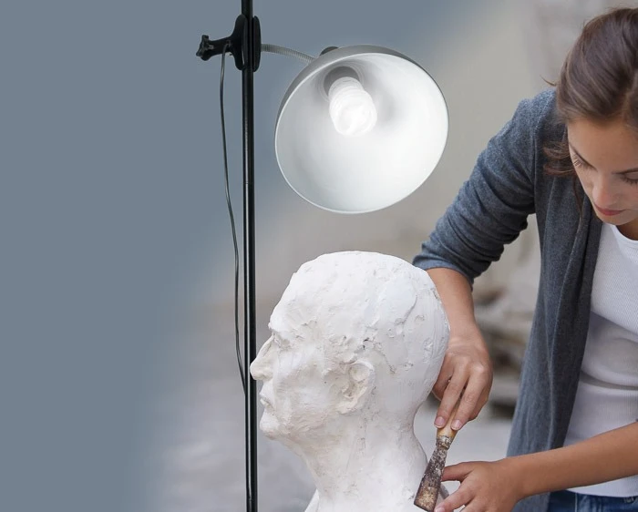 Daylight Artist Studio Lamp - Essential Art Supplies every artist needs in their studio