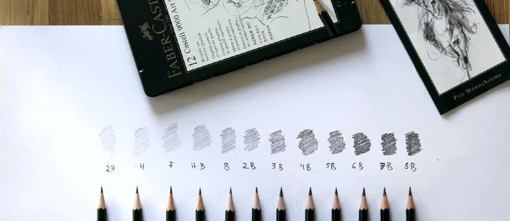 Faber Castell 9000 Design Pencil Set of 12 - Essential Art Supplies every artist needs in their studio